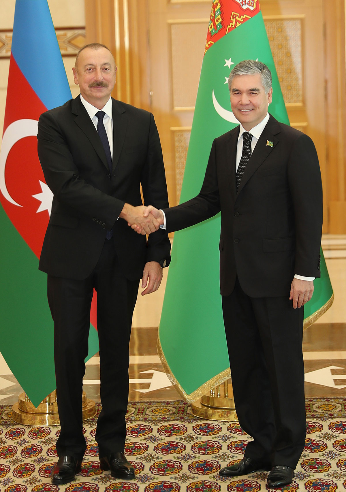 Meeting of the Chairman of the Halk Maslahaty of the Milli Gengesh with the President of the Republic of Azerbaijan